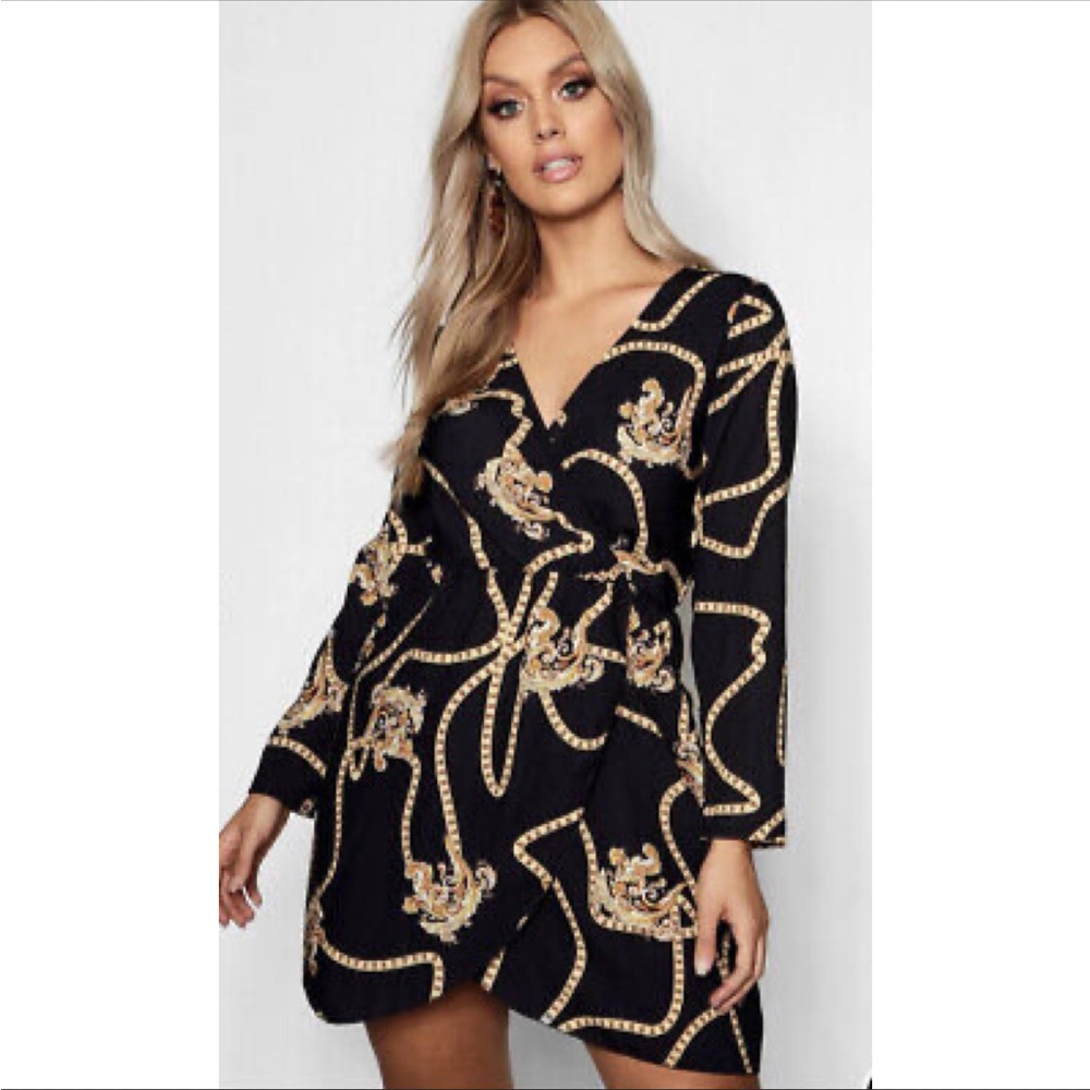 Boohoo Chain Dress